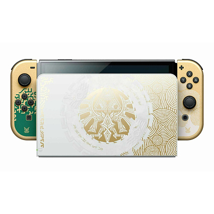 Игровая приставка Nintendo Switch OLED The Legend of Zelda: Tears of the Kingdom Edition, черный Фото 4