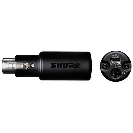 Адаптер Shure MVX2U Digital Audio Interface, черный Фото 3