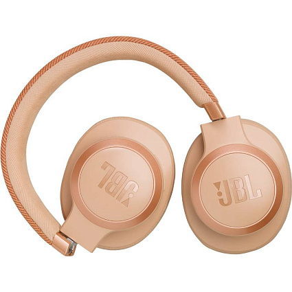Беспроводные наушники JBL LIVE 770NC, бежевый Фото 5