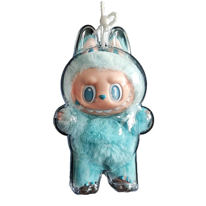 Защитный чехол Pop Mart Labubu Case Clear Acrylic Protective Display Box for V1 Фото 4