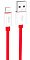 Кабель Hoco X87 Usb to Lightning 2.4A., 1м, красный Фото 2