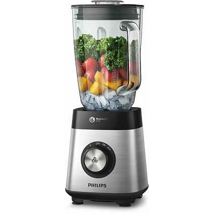 Блендер Philips HR3573/90, серый металлик Фото 2