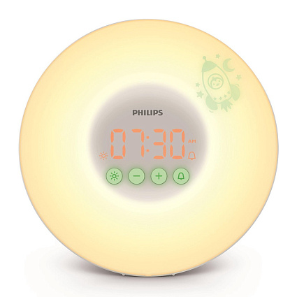 Световой будильник Philips Wake-up Light Kids, белый Фото 2