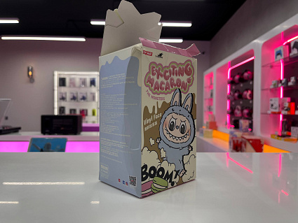 Pop Mart Labubu The Monsters "Exciting Macarons" Blind Box (1 штука), зеленый Фото 5