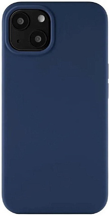Чехол силиконовый uBear Touch Case iPhone 13, темно-синий Фото 1