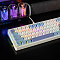 Клавиатура CyberLynx AG63, красные свитчи, бело-синий Фото 9
