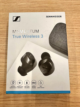Беспроводные наушники Sennheiser Momentum True Wireless 3, серый Фото 2