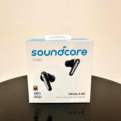 Беспроводные наушники Anker SoundCore Liberty 4 NC, черный Фото 2
