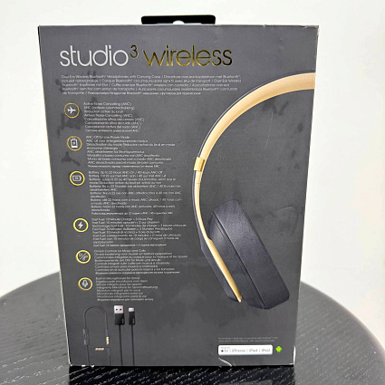 Беспроводные наушники Beats Studio 3, серый Фото 5