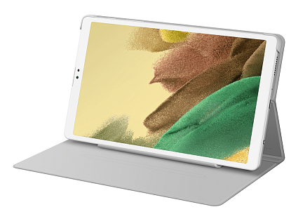 Чехол Samsung Book Cover Tab A7 Lite (EF-BT220PSEGRU), серебристый Фото 4