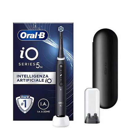 Электрическая зубная щетка Oral-B iO Series 5n, черный Фото 1