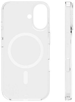 Чехол VLP Puro Case с MagSafe для iPhone 16, прозрачный (10521001) Фото 2