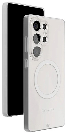 Чехол VLP Puro Case MagSafe для Samsung S25 Ultra, прозрачный (10521007) Фото 1