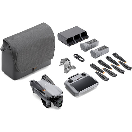 Квадрокоптер DJI Air 3 Fly More Combo (DJI RC 2), серый Фото 2
