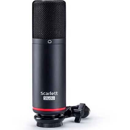 Внешняя звуковая карта Focusrite 2in2 Studio, красный Фото 4