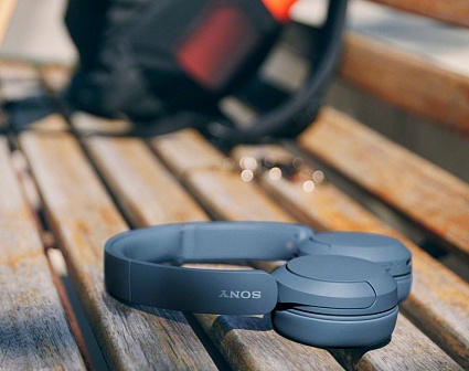 Беспроводные наушники Sony WH-CH520, Blue Фото 8