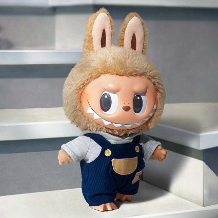 Игрушка Pop Mart Labubu Time to chill-Vinyl Plush Doll, 37см Фото 4