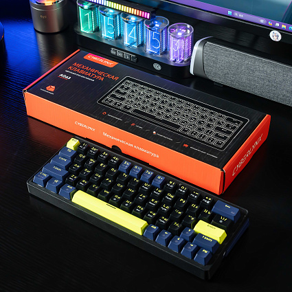 Клавиатура CyberLynx AG63, красные свитчи, черный Фото 16