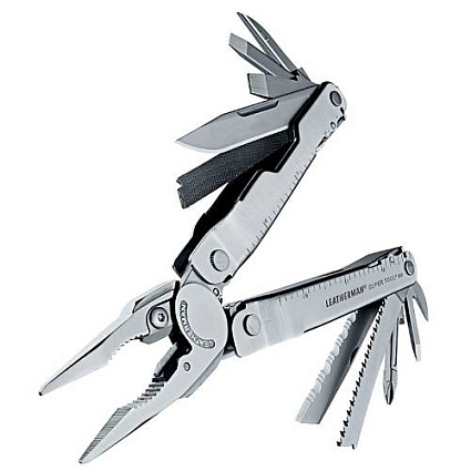 Мультитул Leatherman SUPER TOOL, серебристый Фото 1