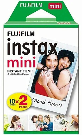 Бумага для фотоаппарата Fujifilm Instax Mini Twin Pack (20 Sheets) Фото 1