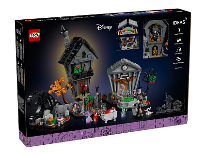 Конструктор LEGO Ideas 21351 «Кошмар перед Рождеством» Тима Бёртона Фото 4