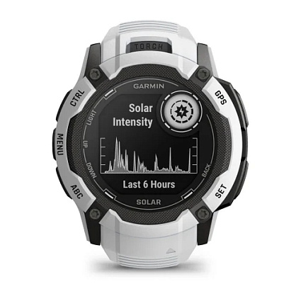 Смарт-часы Garmin Instinct 2X Solar Whitestone, белый (010-02805-04) Фото 5