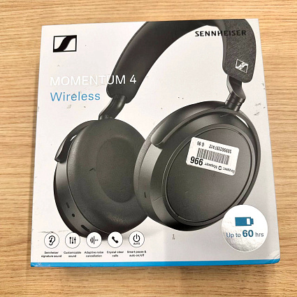 Беспроводные наушники Sennheiser Momentum 4, черный Фото 2