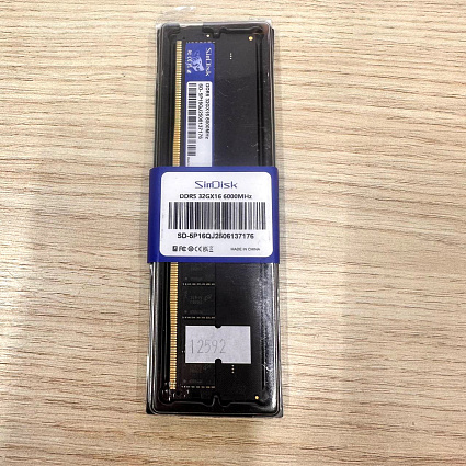 SimDisk DDR5-PC, 1х32 Гб, U-DIMM, 6000 МГц Фото 2