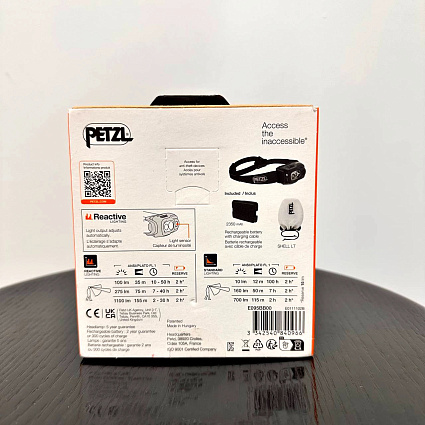 Налобный фонарь Petzl Swift RL, черный Фото 4