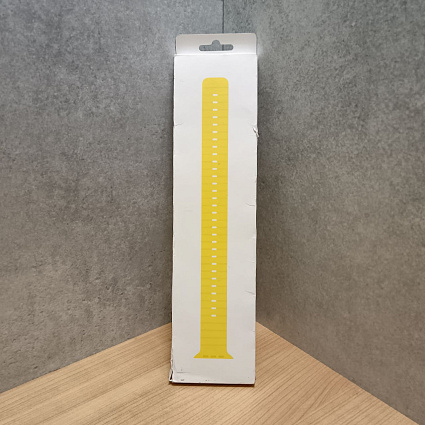 Apple Watch 49мм Yellow Ocean Band Extension, силиконовый, XL, желтый Фото 2