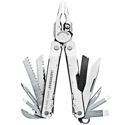 Мультитул Leatherman SUPER TOOL 300, серебристый (коробка) Фото 1