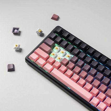 Беспроводная клавиатура Furycube K99 PRO ENG, Platinum Switch, Gradient color, черный Фото 5