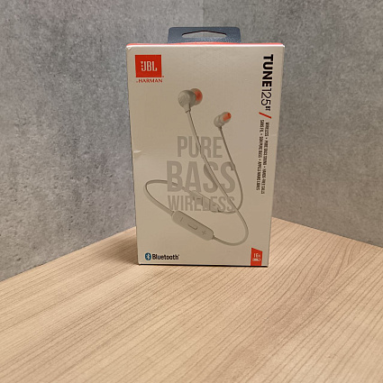 Наушники JBL TUNE 125BT, белый Фото 2