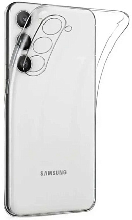 Силиконовый чехол для Samsung Galaxy S23 Plus, прозрачный Фото 2
