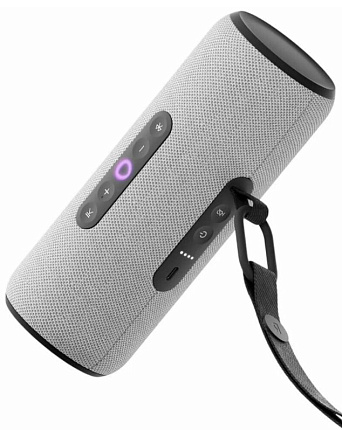 Умная портативная колонка Яндекс Станция Стрит с Алисой, серый Фото 1