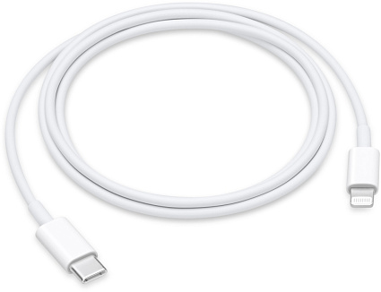 Кабель Apple USB-С/Lightning, 1 м, белый (MUQ93) Фото 1