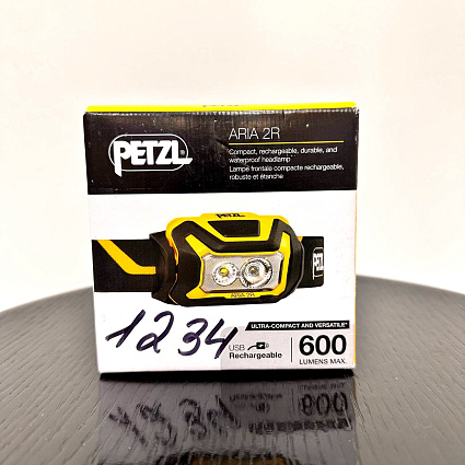 Налобный фонарь Petzl Aria 2R, черный Фото 2