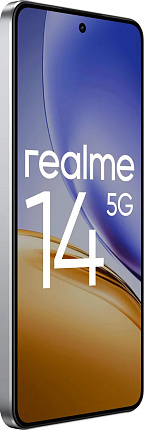 Смартфон Realme 14 5G 8/256 ГБ, серебристый Фото 2