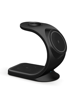Беспроводное зарядное устройство vlp Powerstand 3in1, черный Фото 3