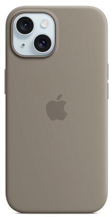 Чехол Apple для iPhone 15 Silicone Case с MagSafe, Clay (MT0Q3) Фото 1