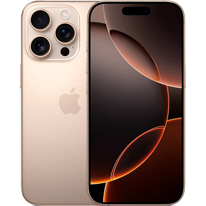 Смартфон Apple iPhone 16 Pro Max SIM + eSIM, 256 Гб, «пустынный титан» (EU) Фото 1