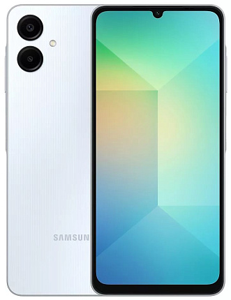 Смартфон Samsung Galaxy A06 6/128 Гб, голубой (Light Blue) Фото 1