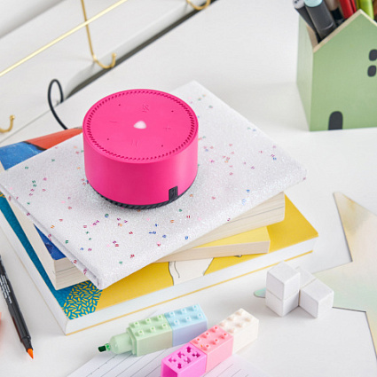 Умная колонка Яндекс.Станция Лайт, Розовый Фото 6