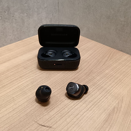 Беспроводные наушники Sennheiser Momentum True Wireless 4, черный Фото 4