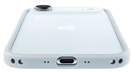 Бампер Apple Bumper для iPhone Air, голубой (Light Blue) MH024FE/A Фото 6