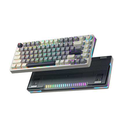 Клавиатура CyberLynx AG84, черные свитчи, серый Фото 1