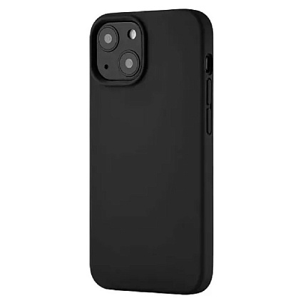 Чехол силиконовый uBear Touch Case iPhone 13, черный Фото 2
