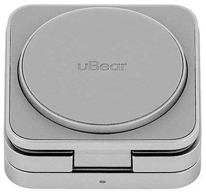 Беспроводное зарядное устройство uBear Balance, серебро WL09SL31-ADM Фото 3