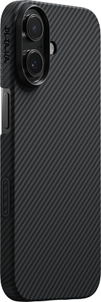 Чехол Pitaka Ultra-Slim Case для iPhone 17, черный (KI1701) Фото 3