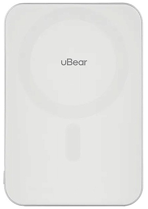 Внешний аккумулятор uBear Slide Magsafe 5000mAh Qi2 PD20W, белый Фото 5